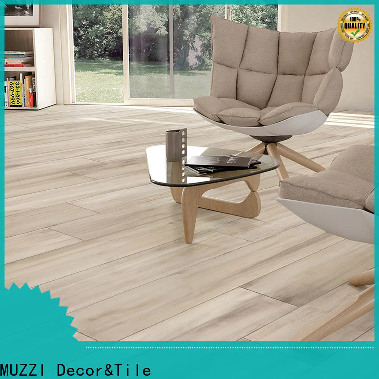 MUZZI Tile factory price wood look plank tile inquire now with high cost performance